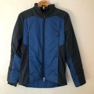 lululemon athletica men’s blue puffer Coat sz s